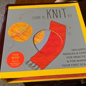 New. Learn to knit kit.